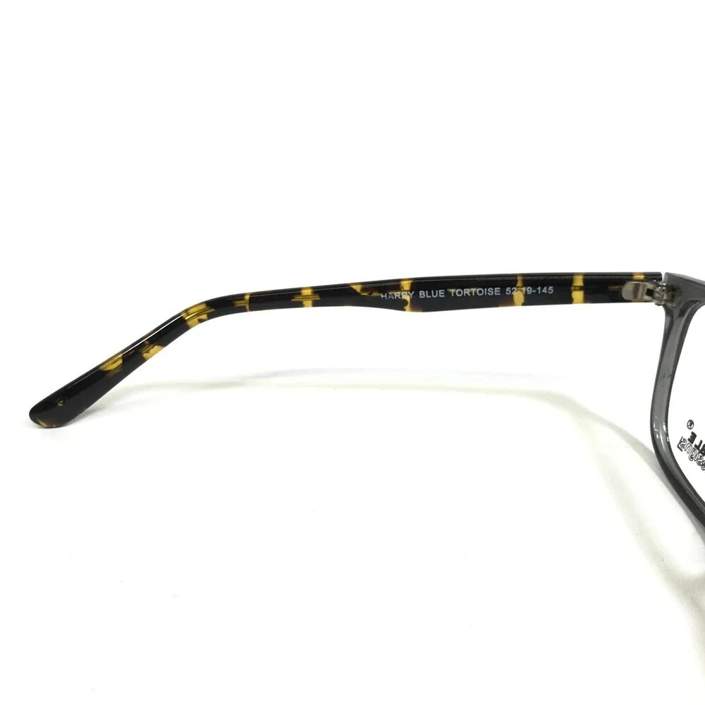 Affordable Designs Eyeglasses Frames HARPY BLUE TORTOISE Square 52-19-145